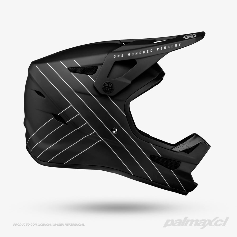 Casco Downhill / MTB / BMX modelo Status Essential Black | 100 Percent